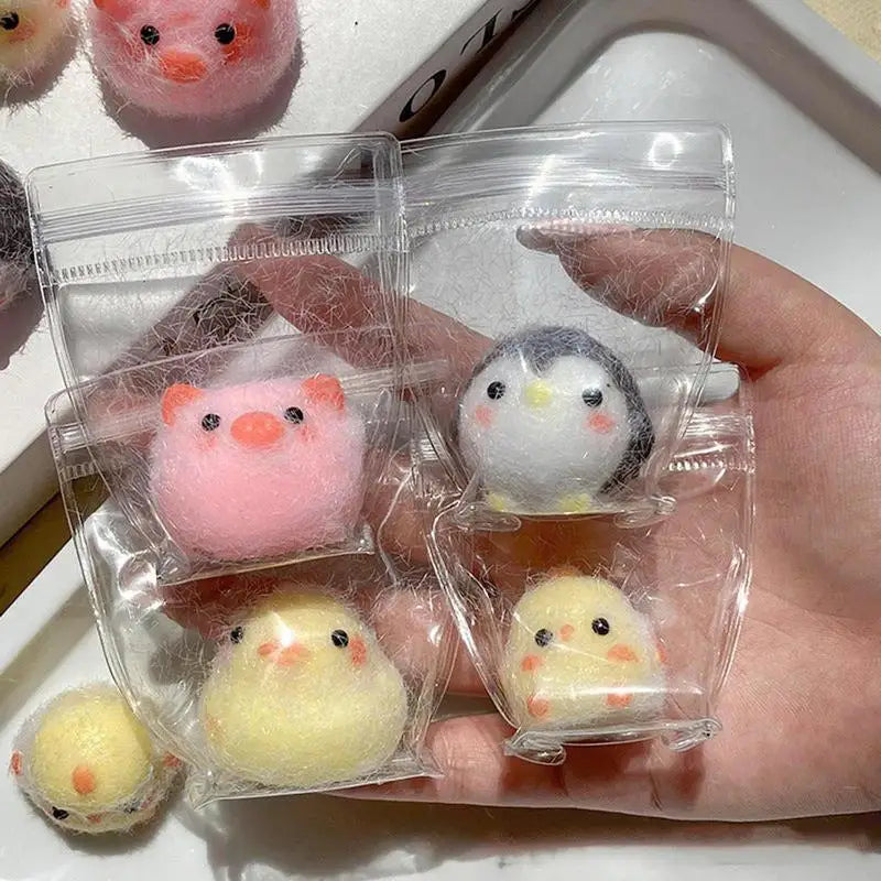 Squeeze Toys for Kids Animal Squish Toys Adorable Mochi Squish Toys Squish Stress Reliever Toys for Kids Birthday Classroom