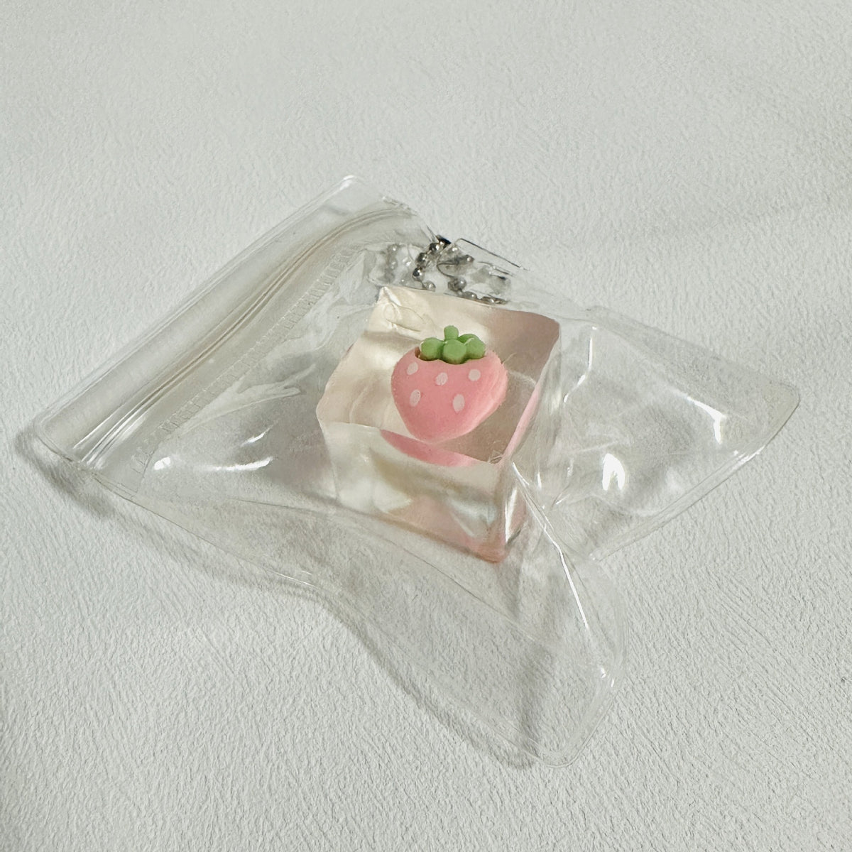 Realistic Fruit Ice Cube Squeeze Stress Relief Toy