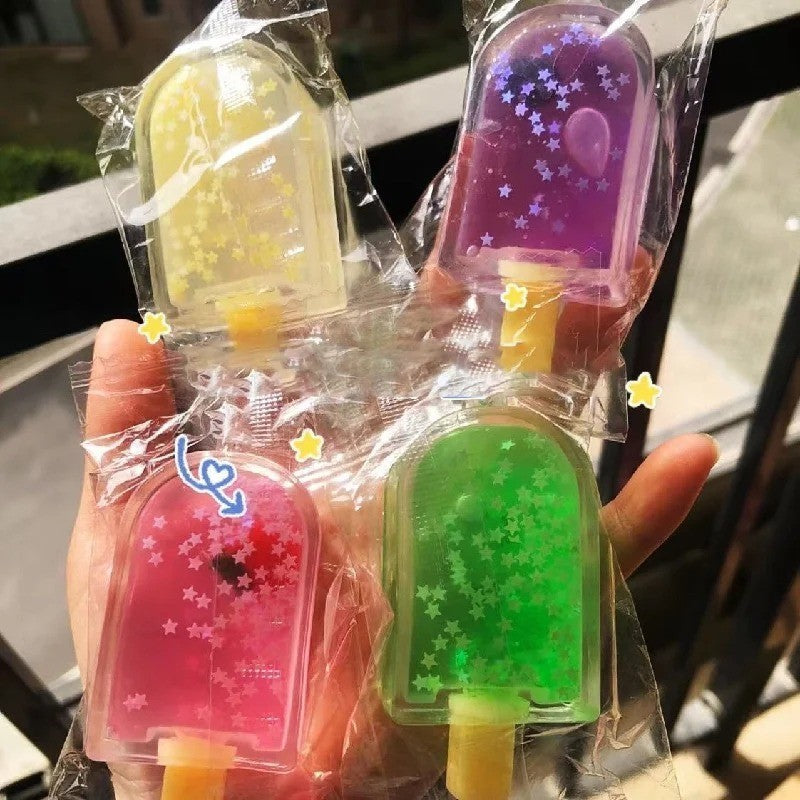 Jelly Squish Fidget Squish Toy Popsicle Blind Box Squeeze Ball