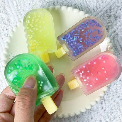 Jelly Squish Fidget Squish Toy Popsicle Blind Box Squeeze Ball