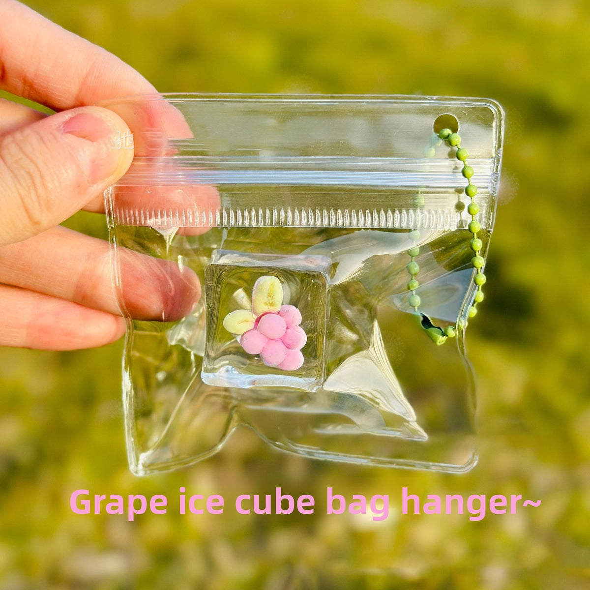 Realistic Fruit Ice Cube Squeeze Stress Relief Toy