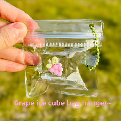 Realistic Fruit Ice Cube Squeeze Stress Relief Toy