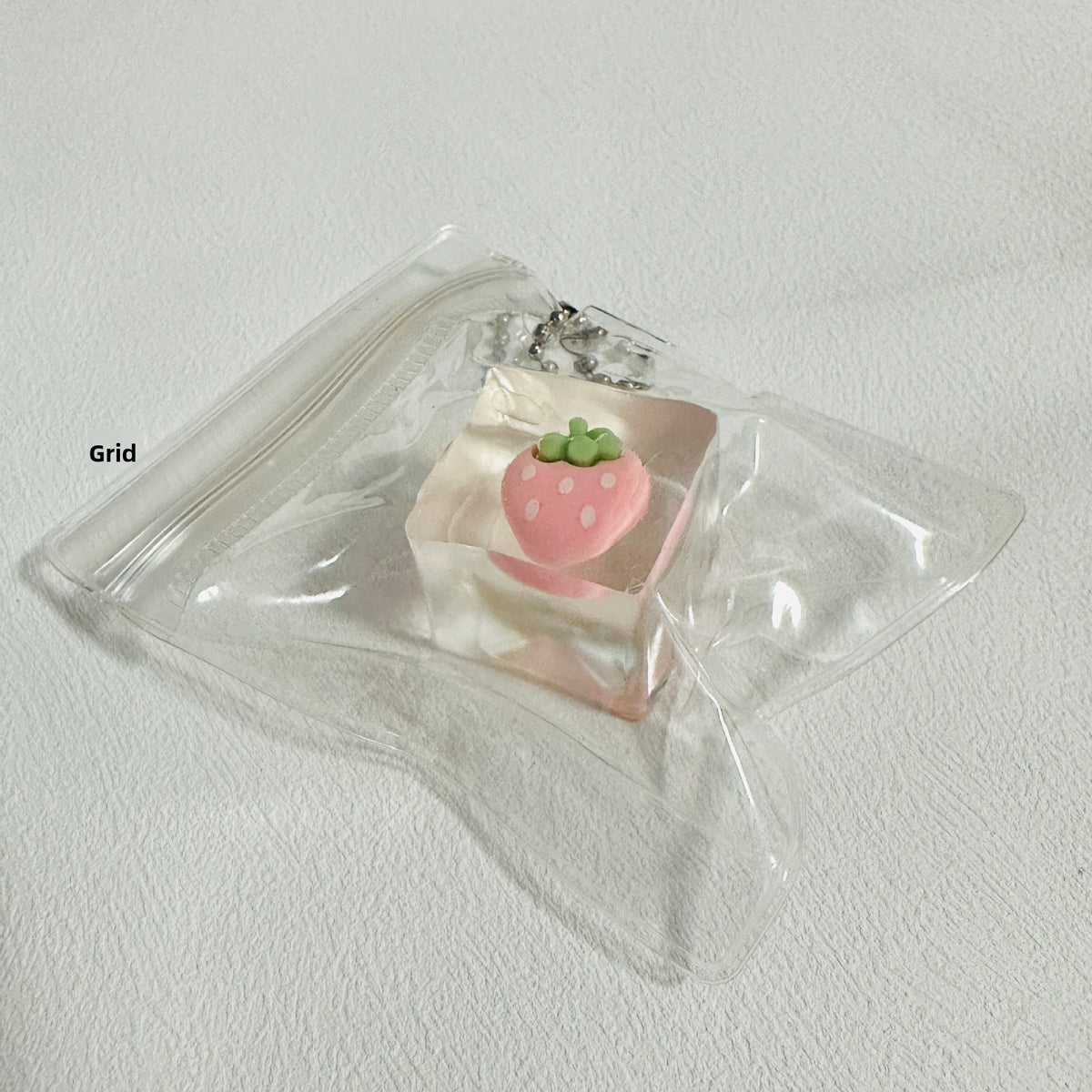 Realistic Fruit Ice Cube Squeeze Stress Relief Toy