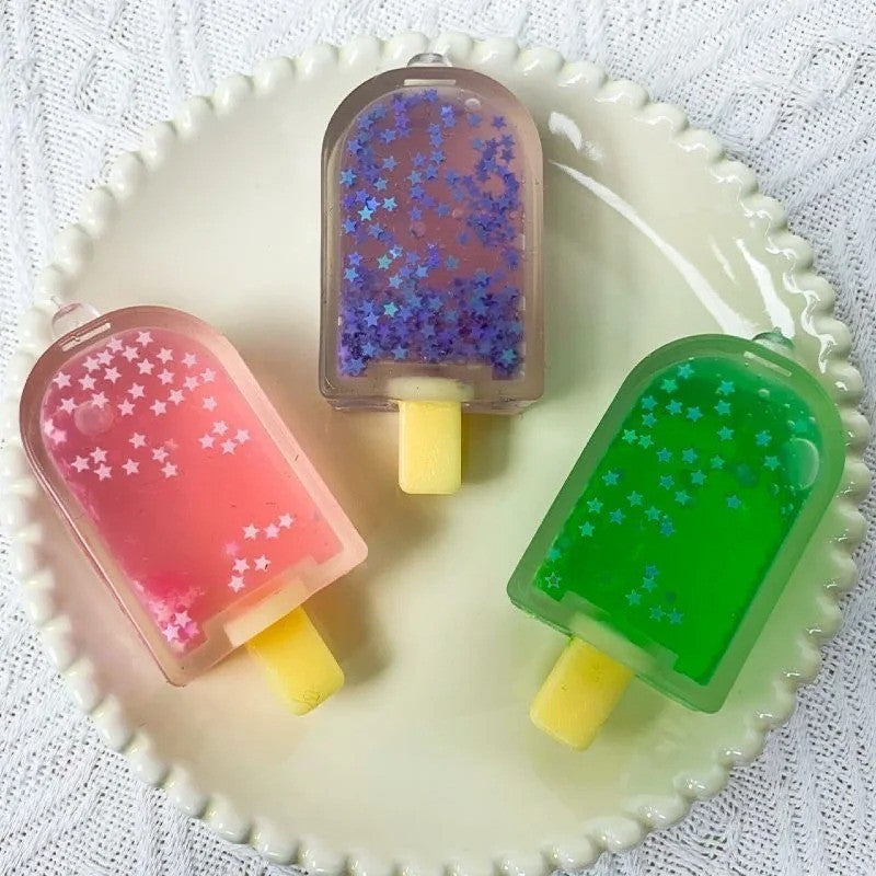 Jelly Squish Fidget Squish Toy Popsicle Blind Box Squeeze Ball