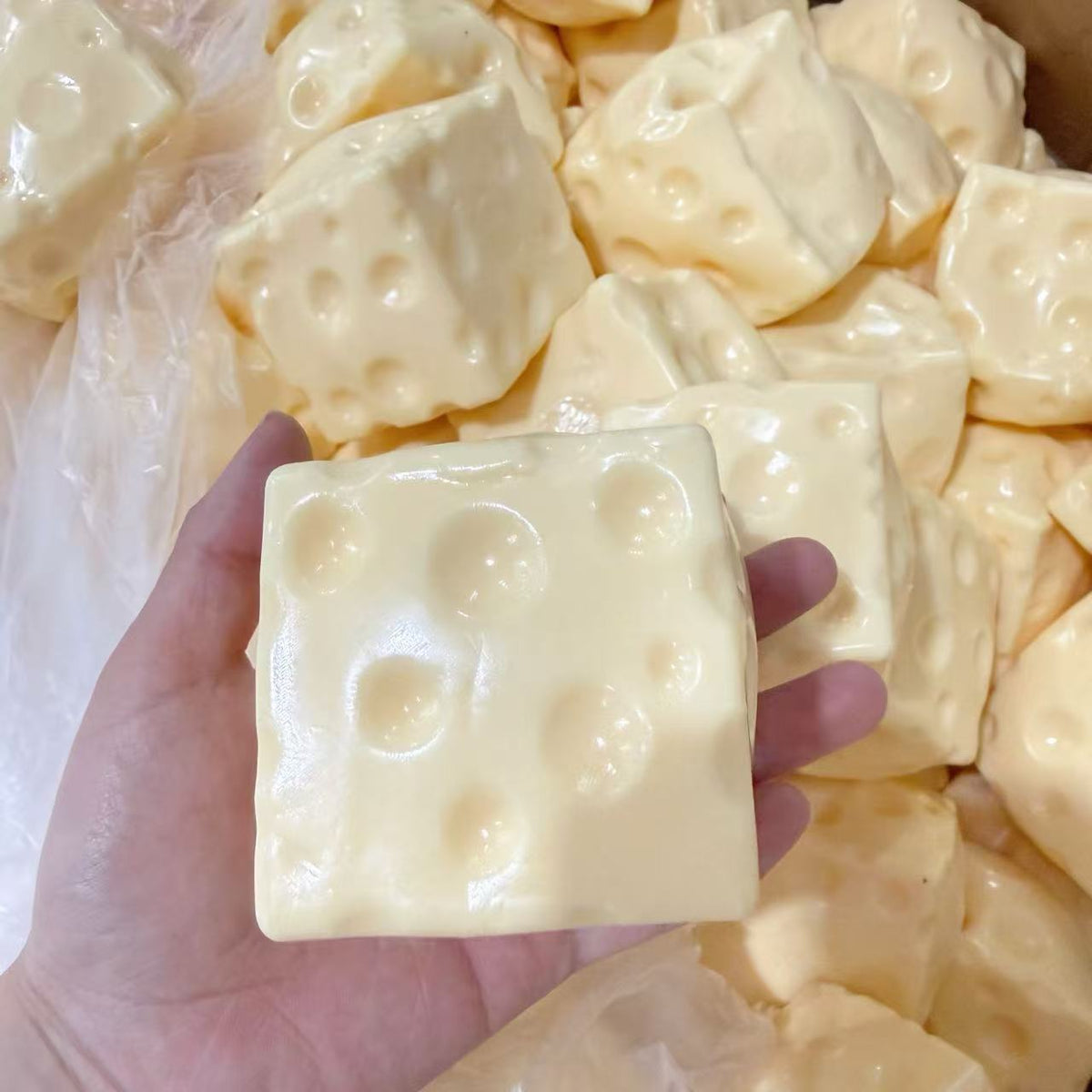 Cheese cheese squeeze fun