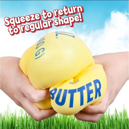 Jumbo Butter Squish Toys, 10" Taba Squish Toys, Stress Balls, Gifts