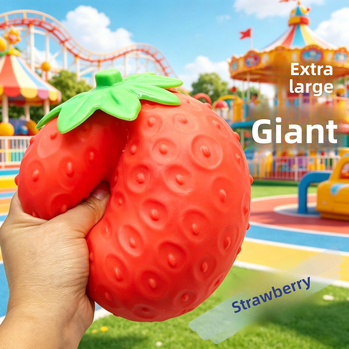 Realistic Animal Fruit Stress Relief Squishy Toys
